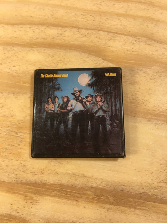 Vintage Band Pins - Rock N’ Roll Pinback Button - The Charlie Daniels Band - Full Moon - Music Lover Gift Idea - Classic Rock Memorabilia