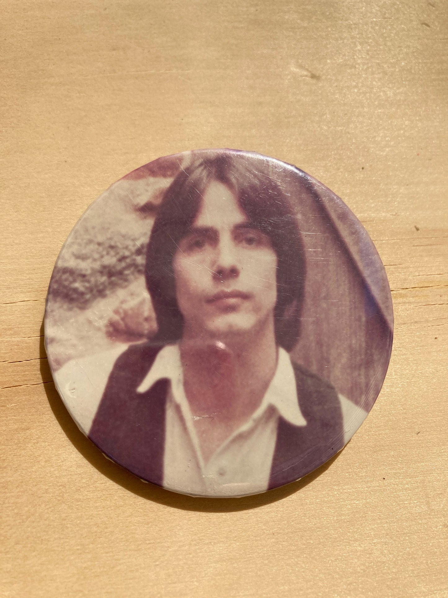 Vintage Band Pins - Rock N’ Roll Pinback Button - Jackson Browne Pin - Nitty Gritty Dirt Band - Music Lover Gift - Classic Rock Memorabilia