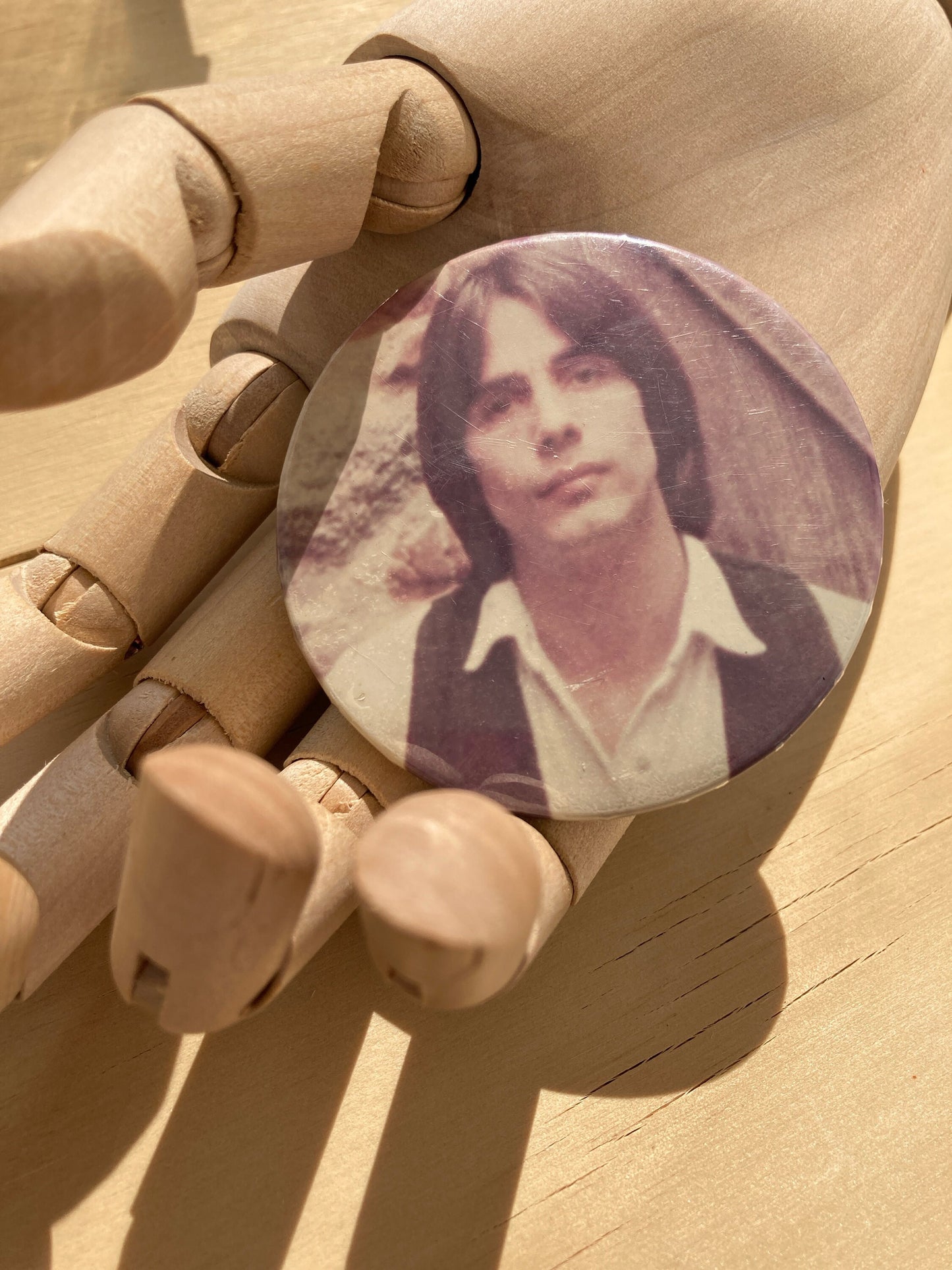 Vintage Band Pins - Rock N’ Roll Pinback Button - Jackson Browne Pin - Nitty Gritty Dirt Band - Music Lover Gift - Classic Rock Memorabilia