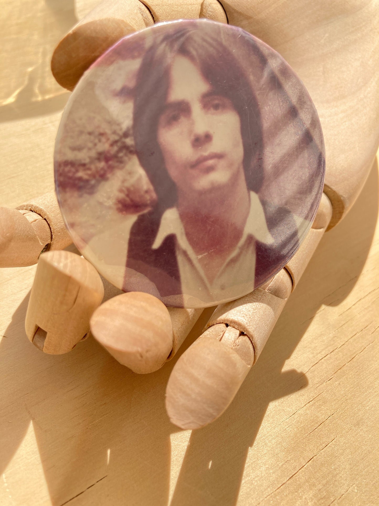 Vintage Band Pins - Rock N’ Roll Pinback Button - Jackson Browne Pin - Nitty Gritty Dirt Band - Music Lover Gift - Classic Rock Memorabilia