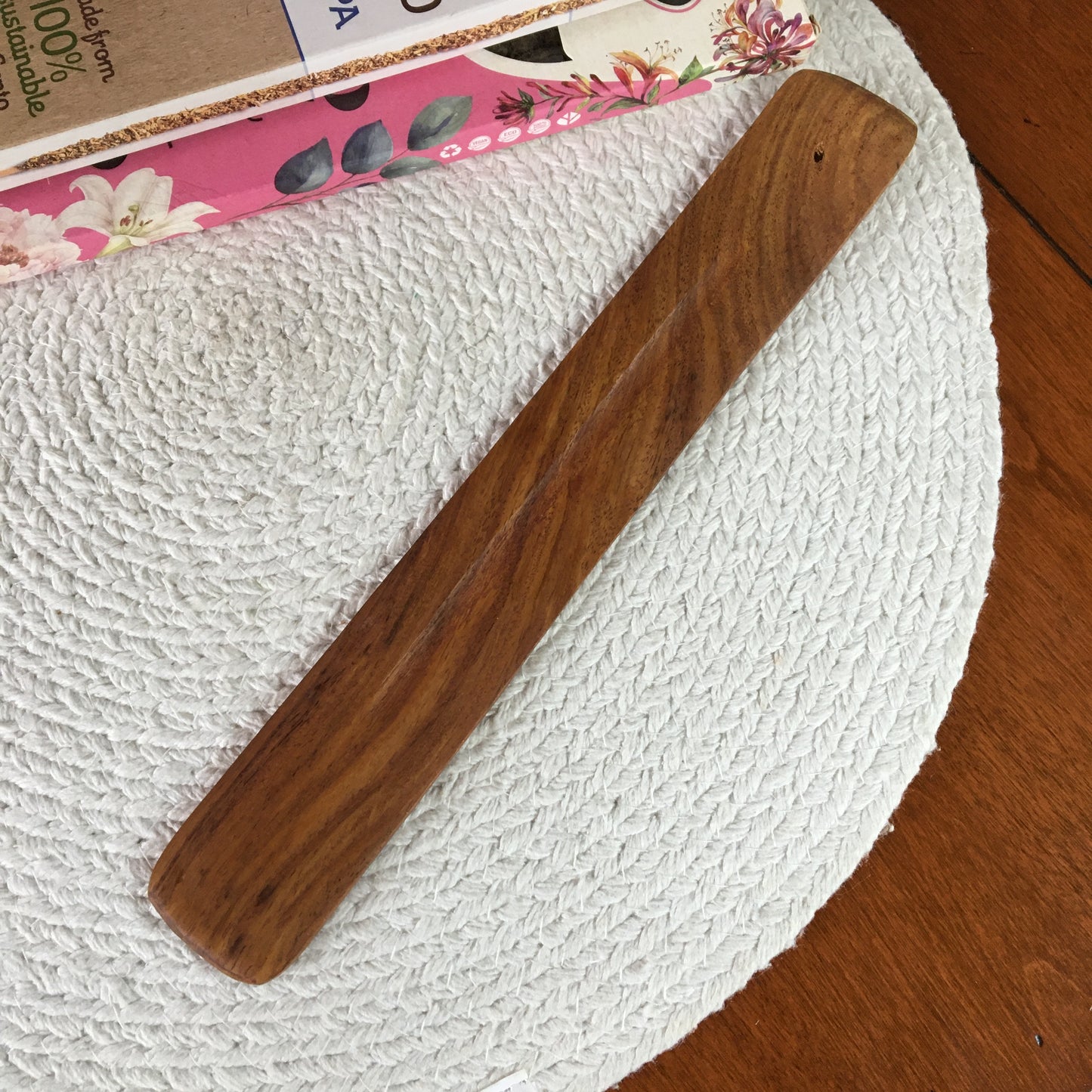 Simple Wood Incense Stick Burner