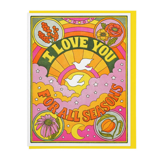 Love For All Seasons Card : Lucky Horse Press