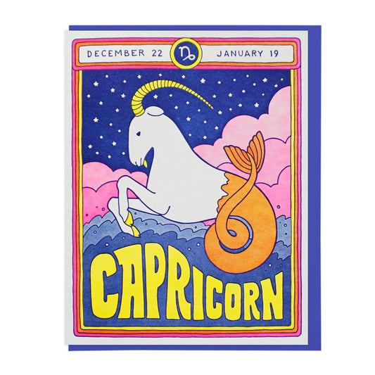 Capricorn Zodiac Card : Sonny Rising